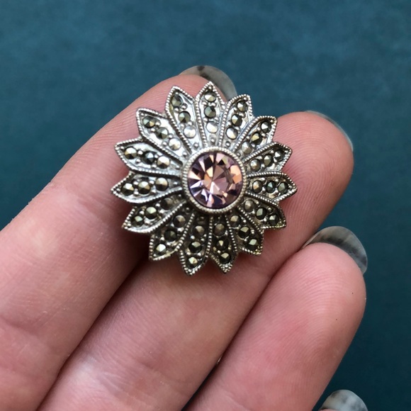 Flower earrings - Picture 3 of 4